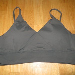 Lykoxa Strappy Sports Bra w/Removable Cups, Forest Green, XXL
